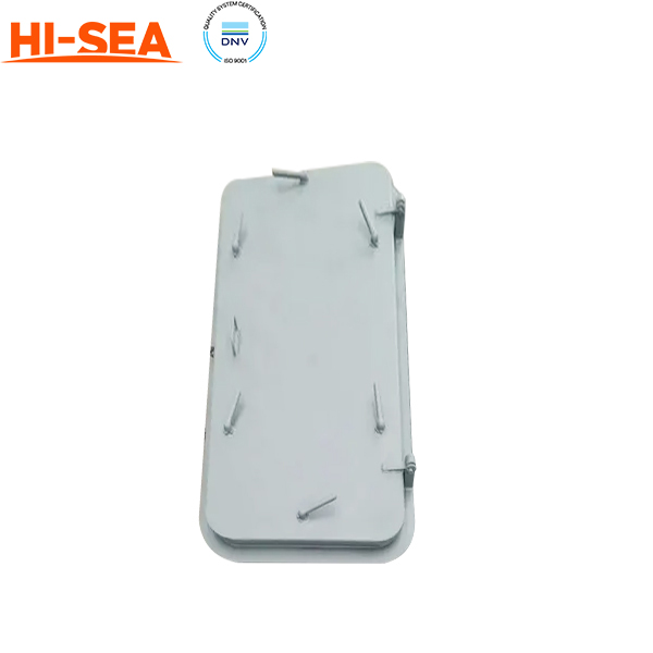 Aluminum quick open close weathertight door